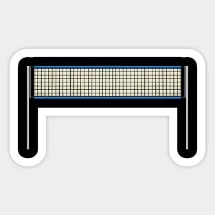 Badminton Net, Volleyball Net, Badminton, Volleyball Sticker